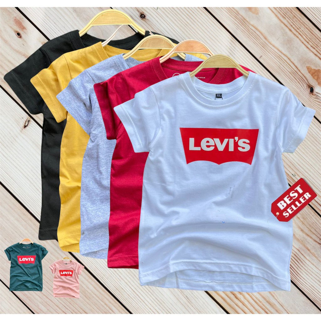 [Bayar di tempat] Kaos Distro Anak Brand Import Premium USIA 1-6 Tahun