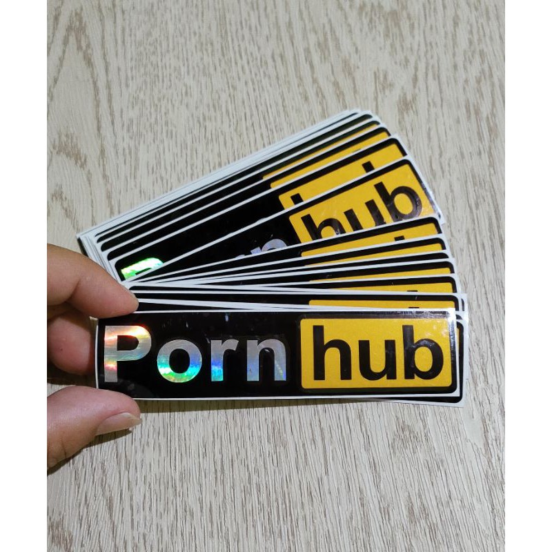 STICKER PORHUB STIKER CUTTING