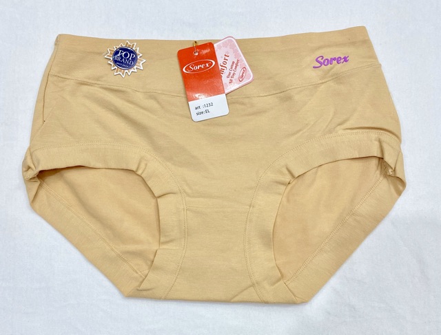 CD / Celana Dalam Wanita Soft &amp; Comfort SOREX 1232 Bahan Katun