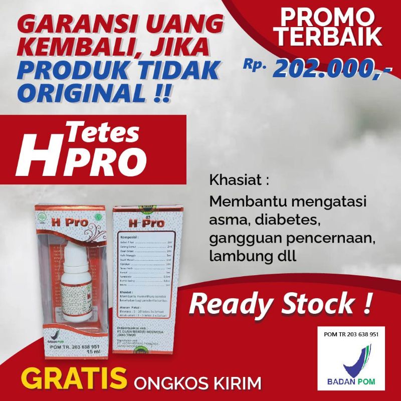 H PRO jamu tetes herbal#diabetes#jantung#asli#bisacod