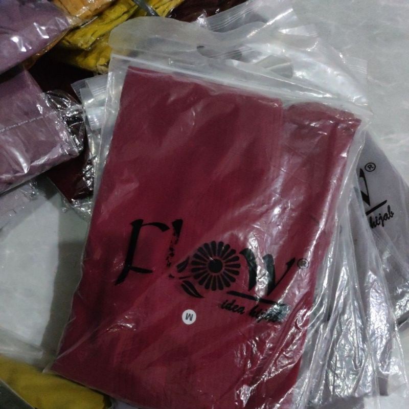 (((ORI FLOW)))) Khimar MIni Oval /MIDI KHIMAR OVAL-BURGUNDI