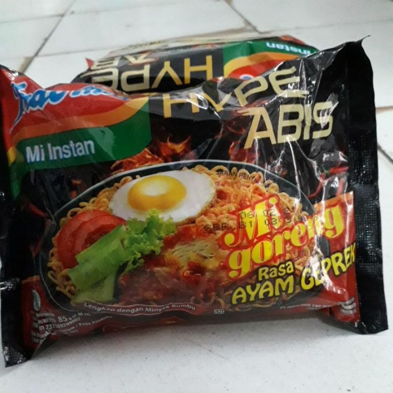 

INDOMIE GORENG AYAM GEPREK