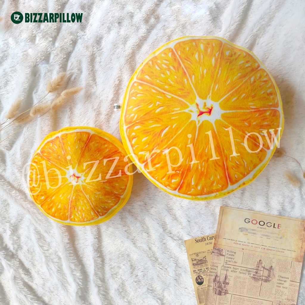 Bizzarpillow Bantal Sofa Bantal Buah Segar Size M BZ001