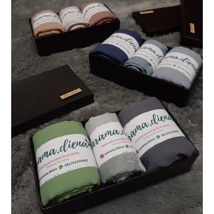 

[COD] RAMADHAN GIFT BOX SALE | MURAH | HIJAB POLLYCOTTON [COD]