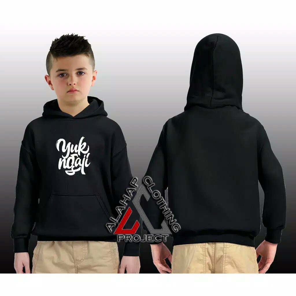 JAKET ANAK SWEATER HOODIE ANAK YUK NGAJI