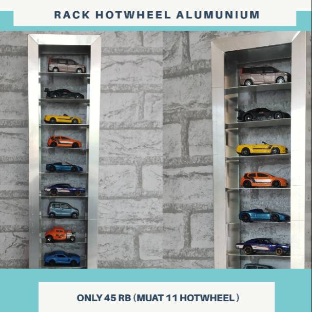 Rak Hotwheel Alumunium