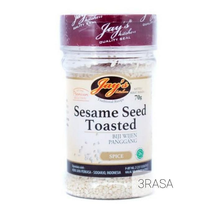 

Jays Biji Wijen Putih Panggang 70gr