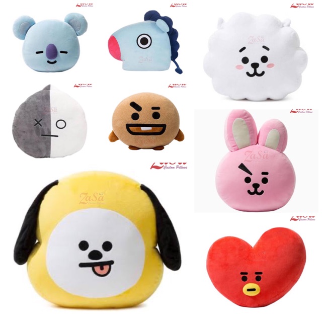 Bantal BT21 BTS  Semua Karakter Boneka BTS  Chimmy Chooky  