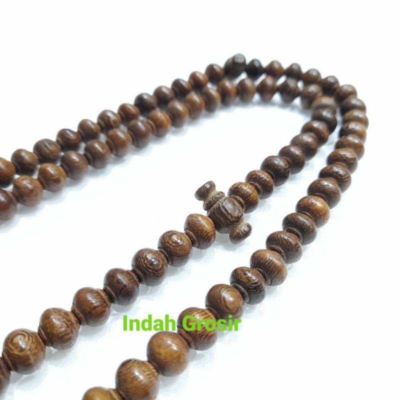 TASBIH KELOR ATAU GALI ASEM  PROFIL 8MM 99BUTIR