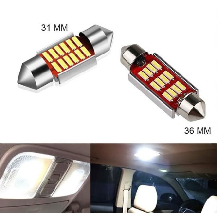 2 PCS LED PLAFON CANBUS 31MM LAMPU INTERIOR MOBIL LED KABIN LED FESTOON
