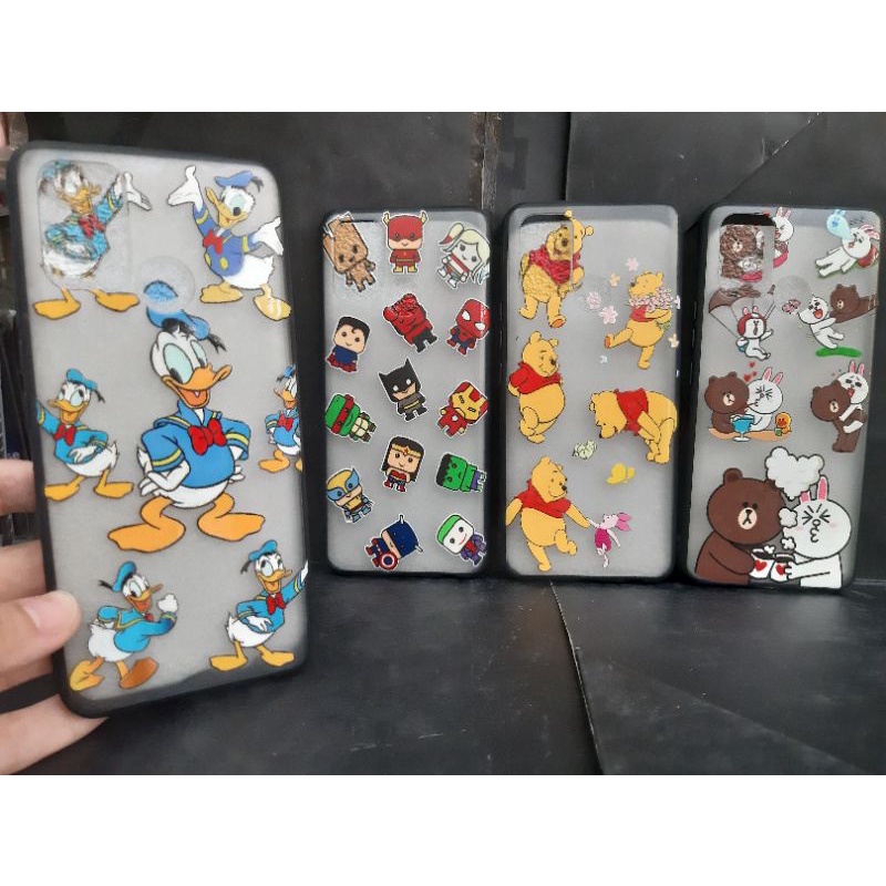 Soft case motif karakter REALME C17 / REALME 7I