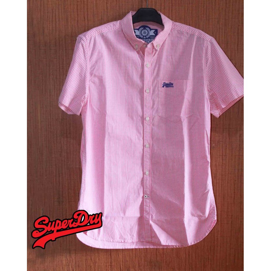 Promo KEMEJA SUPERDRY ORIGINAL 100% COTTON