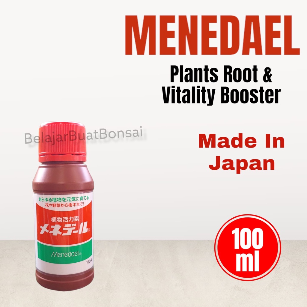 Pupuk Cair MENEDAEL 100ml Plants Booster Premium Ori Jepang