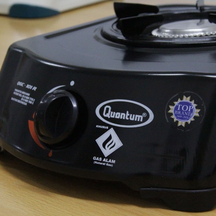 Kompor Gas Quantum 1 Tungku QGC 101 R Khusus Gas Alam / PGN / LNG