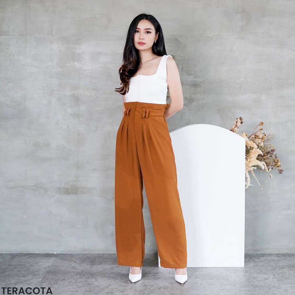 Hipie Loose Pants Celana Panjang Wanita