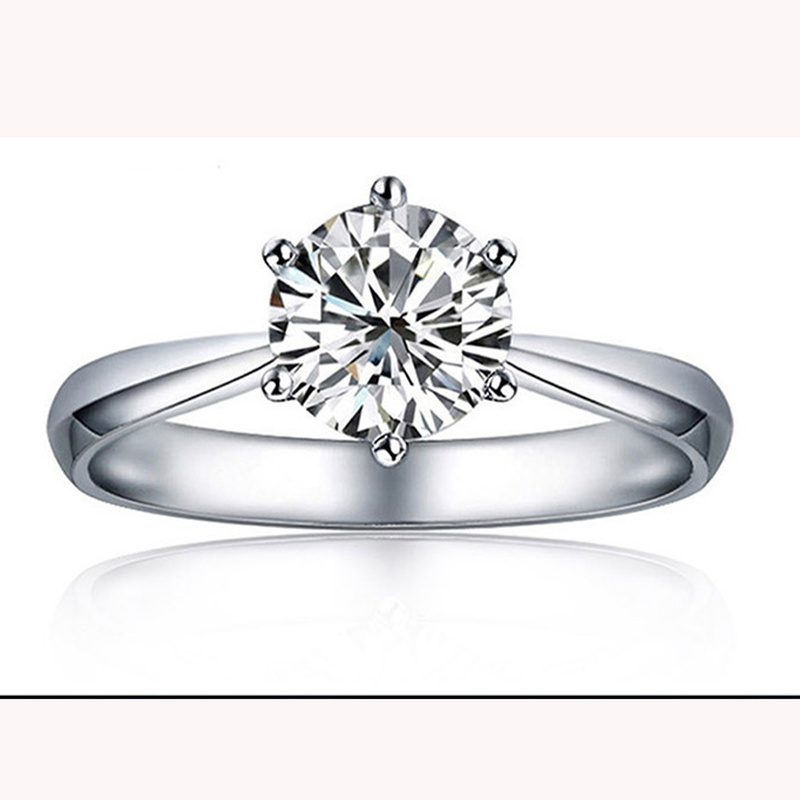 [Ready Stock]Ring Moissanite Female Fashion Personality