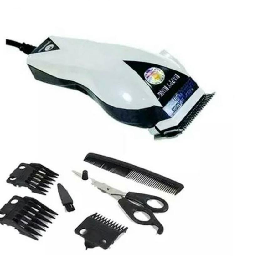 ➳ - Mesin Cukur Listrik Happy King HK 900 Sistem Charger - Alat Cukur Potong Rambut Jenggot Kumis ➣