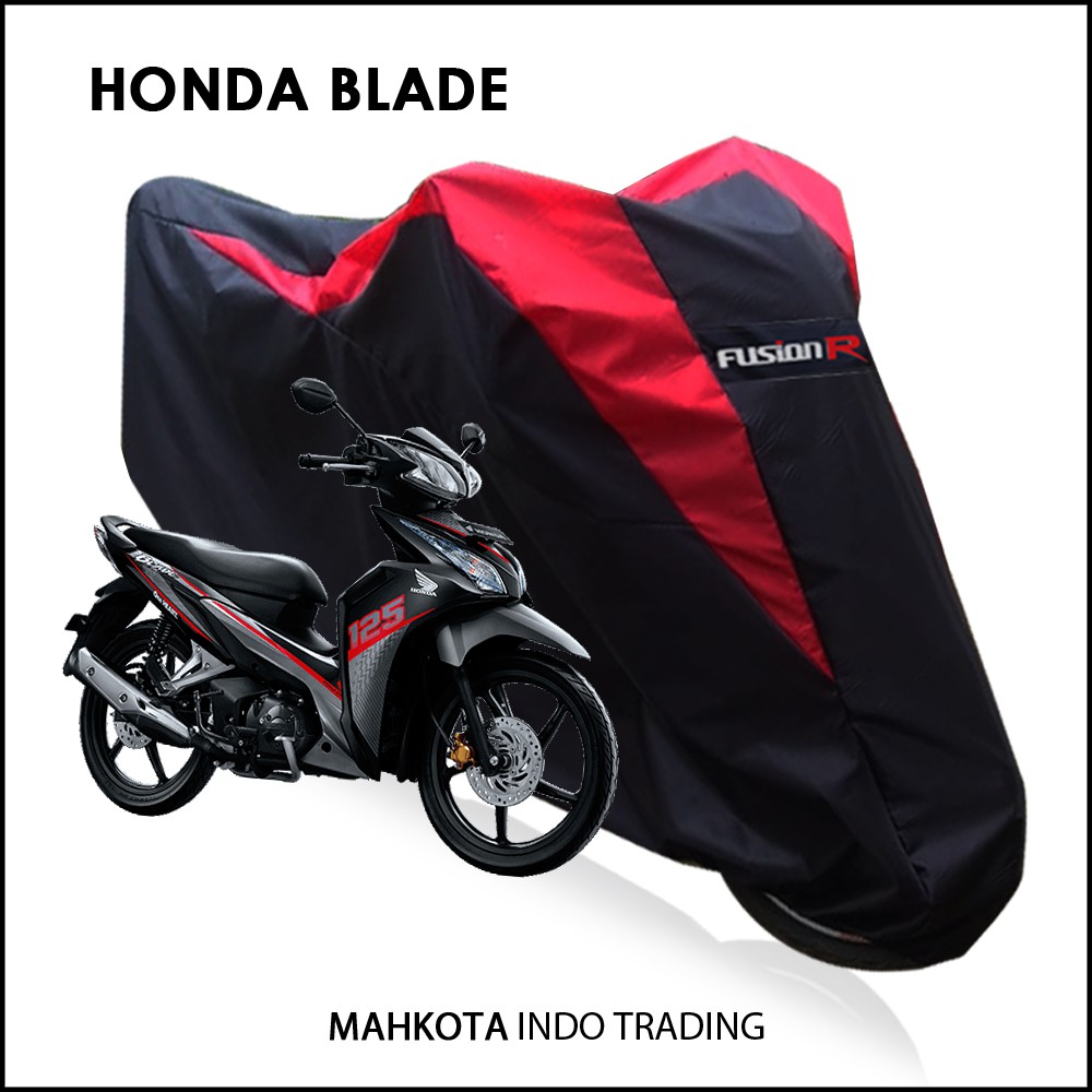 Sarung Motor Warna HONDA BLADE Waterproof / Penutup Motor Warna JUPIT / Cover Motor Merek FUSION R