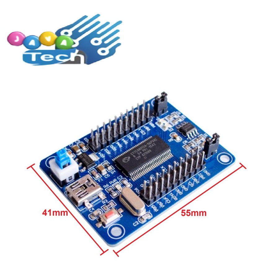 Modul EZ-USB FX2LP CY7C68013A USB Logic Analyzer Development Board