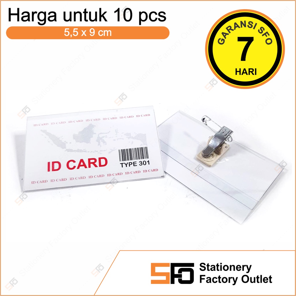 

Name Badges ID Card - 10 pcs