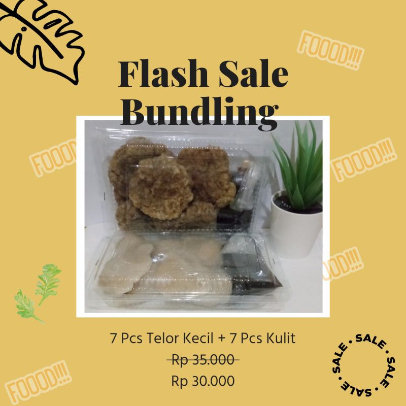

Pempek telor/pempek kulit/diskon bundling/14 pcs pempek