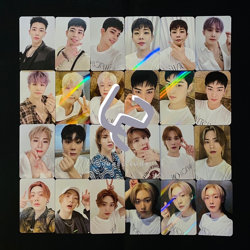 ASTRO - Switch On (Photocard Appmus Withdrama Benefit : MJ Jinjin Eunwoo Moonbin Rocky Sanha)