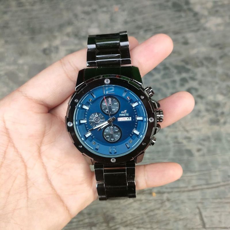 JAM TANGAN MIRETE SPORT PRIA 100% ORIGINAL.GRATIS BOX.