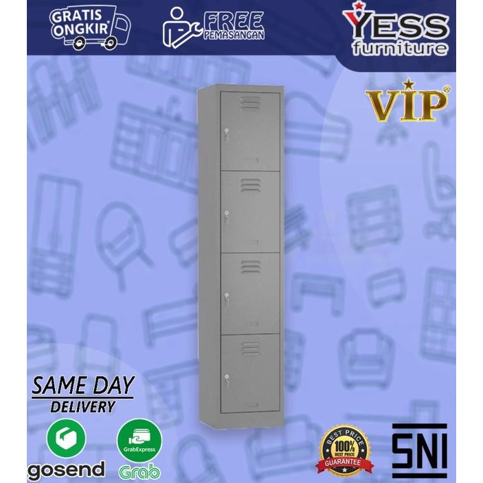 

siap kirim] LOCKER 4 PINTU VIP V 404 BERKUALITAS 100% METAL