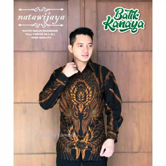 Rajaswa Kemeja Batik Pria Lengan Panjang By Batik Kanaya