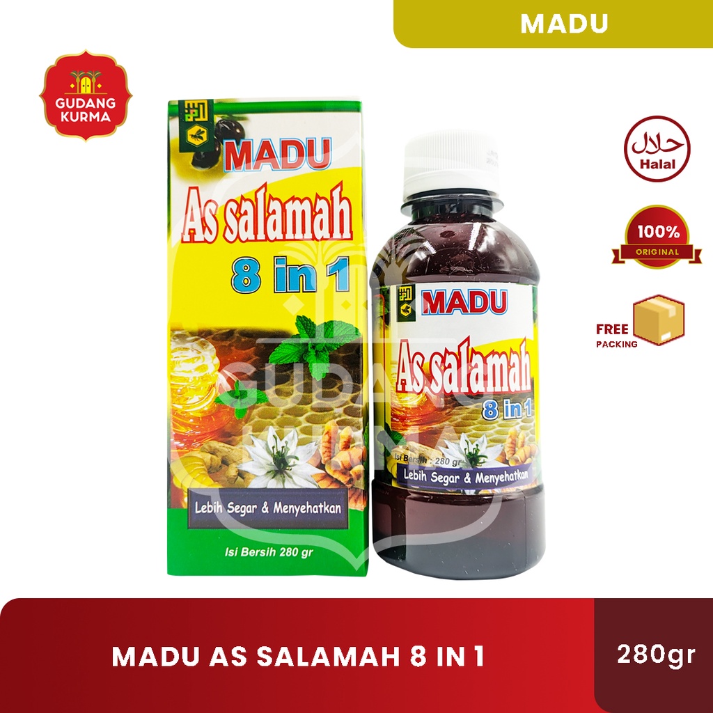 

Madu As Salamah 8 in 1 Madu Batuk 280gr