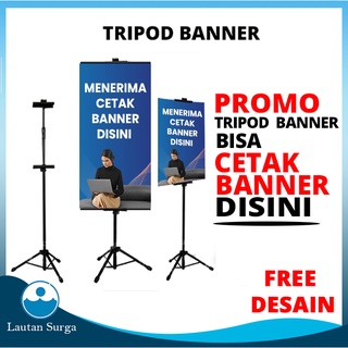 Tripod Murah, Tripod Banner 2 Sisi