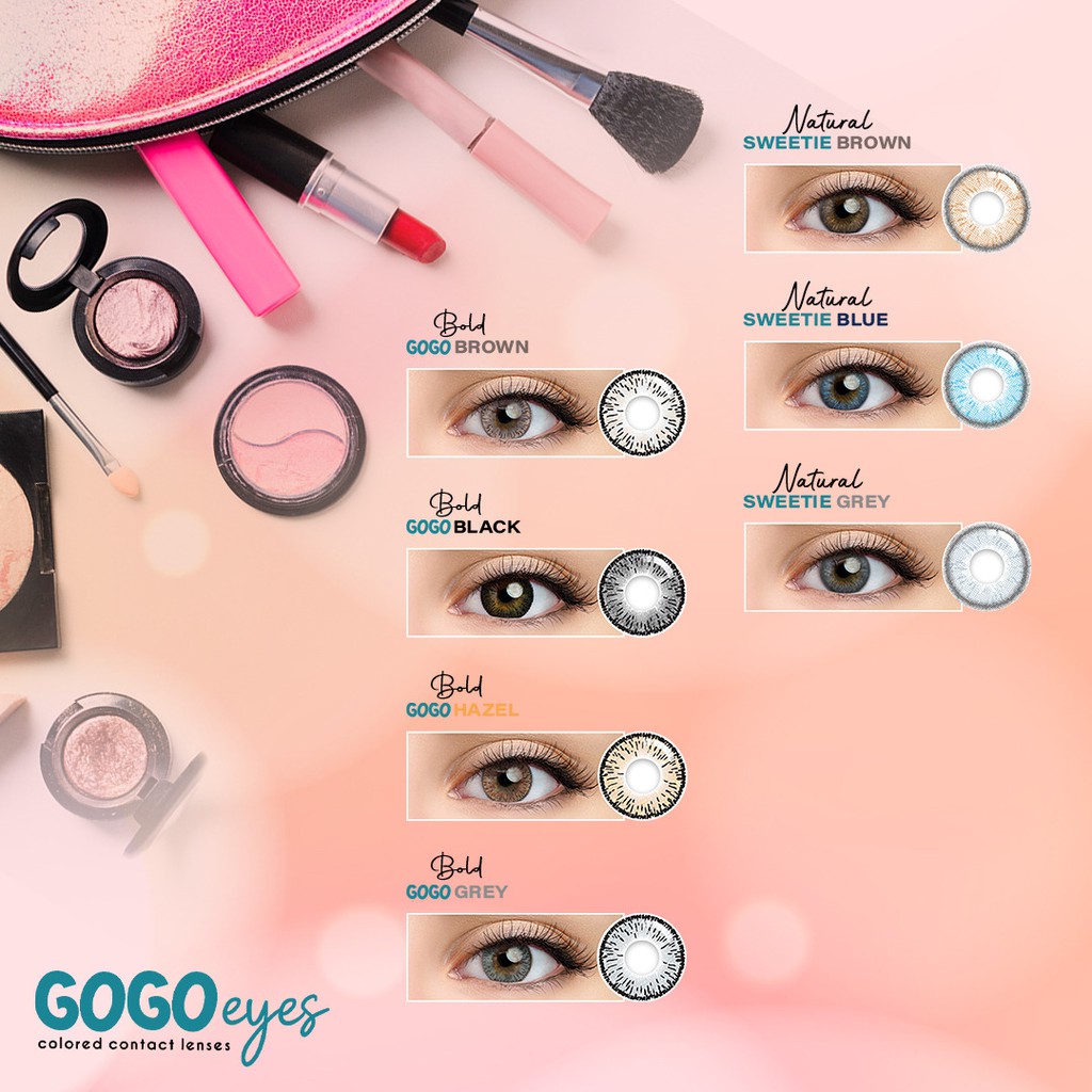 ❤ RATU ❤ Softlens Gogo Eyes by Omega Eyecare Normal | Soflens Dia 14.5mm