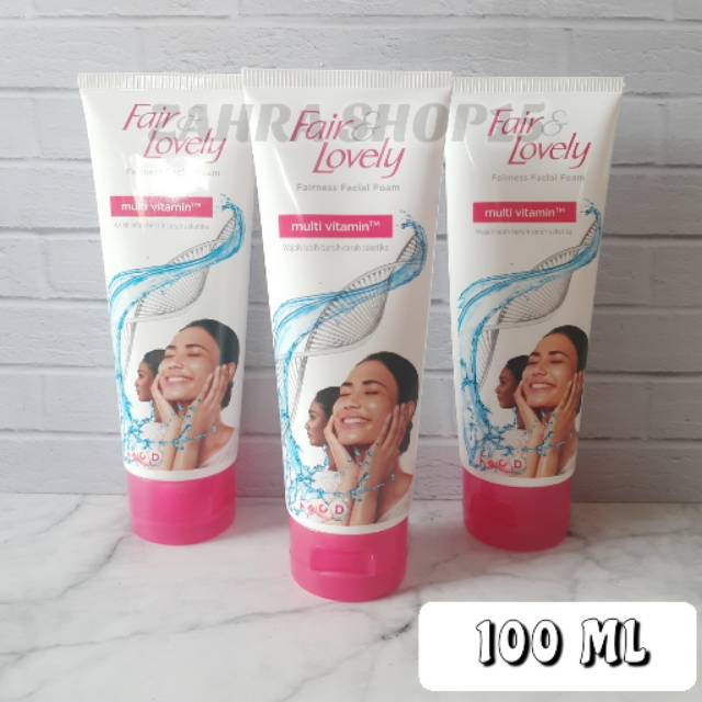 Fair &amp; Lovely Facial Foam 50 &amp; 100 ml