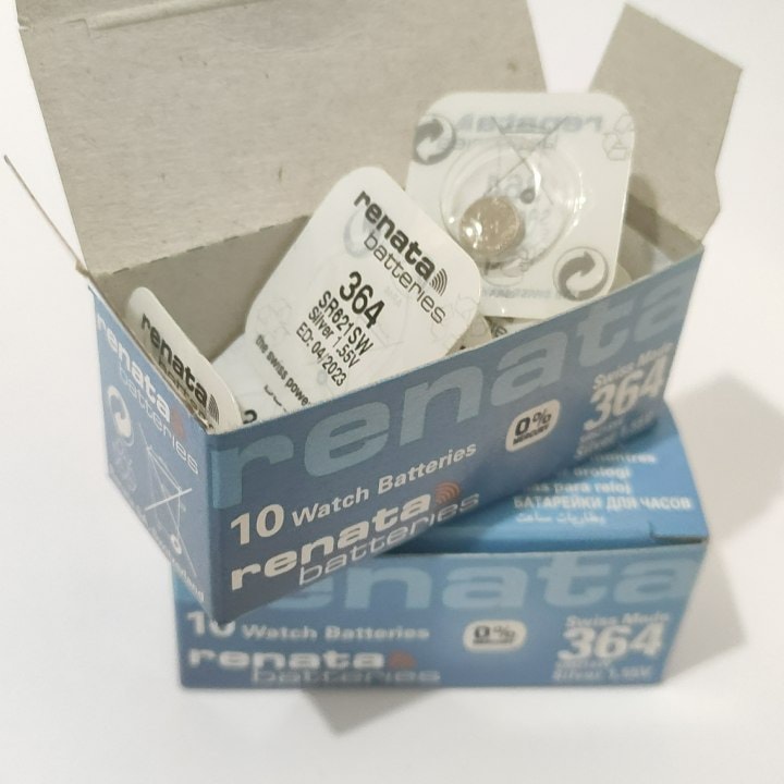 BATRE RENATA SR621SW SR621 SR 621 SW 364 BATTERY BATERAI ORIGINAL