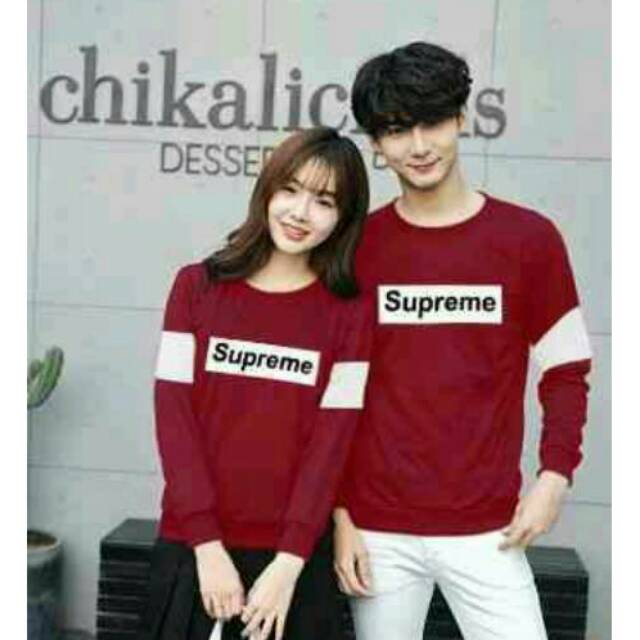  Baju  Couple  Sahabat Perempuan Lengan  Panjang  Model Baju  