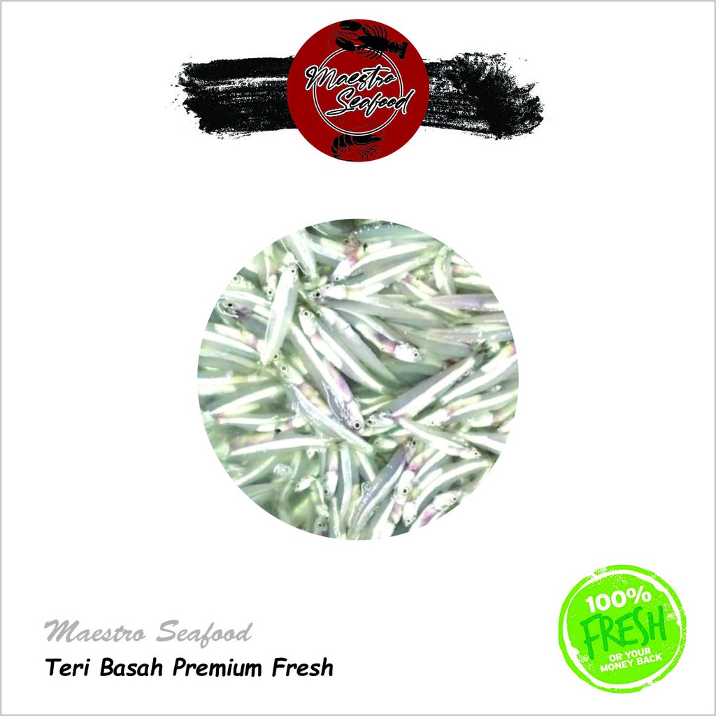 

Teri Basah Premium Fresh - 1.000 gr