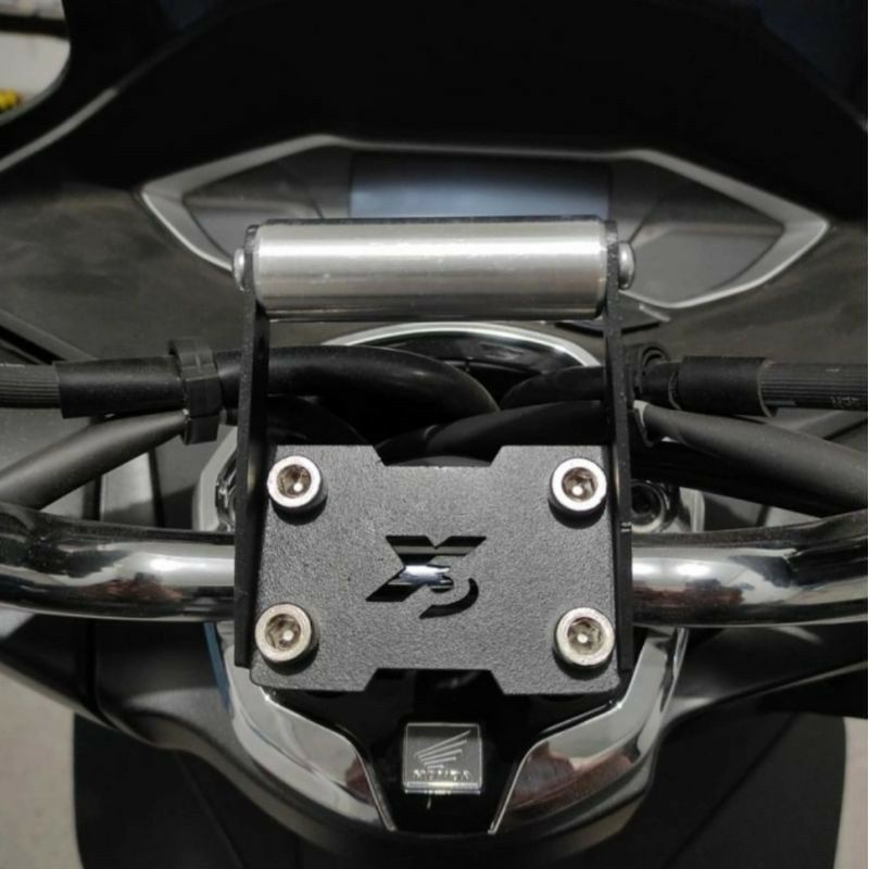 breket bracket holder handphone HP GPS untuk honda PCX 150 PCX 160