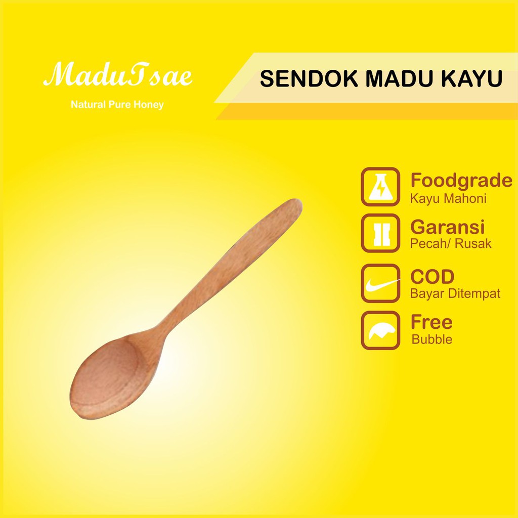 

SENDOK KAYU MADU HONEY DIPPER HANDMADE KAYU MAHONI