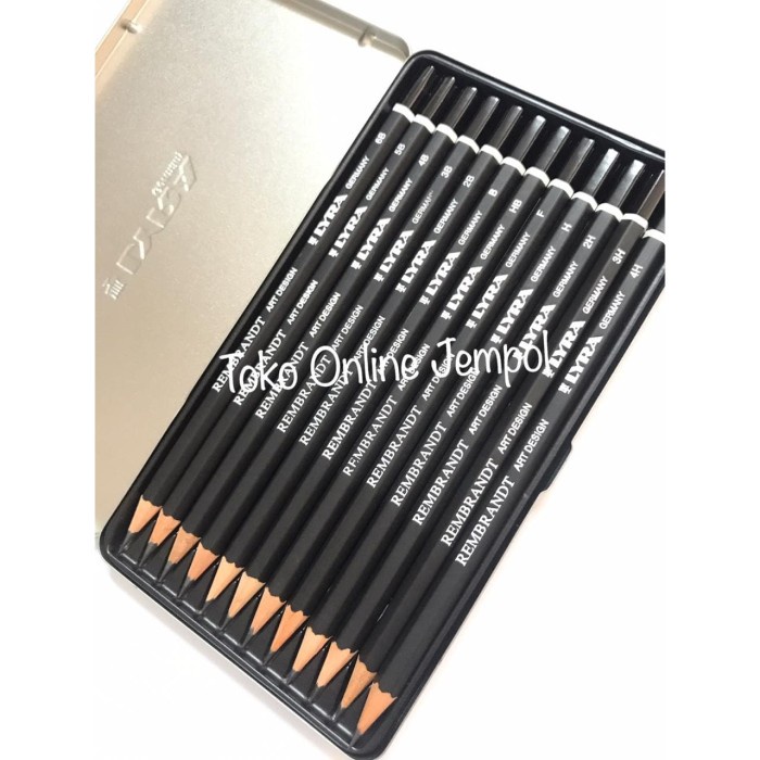

Produk Set Pensil Lyra Rembrant Art Design Graphite Pencil Sketsa Atk1011Ly Diskon