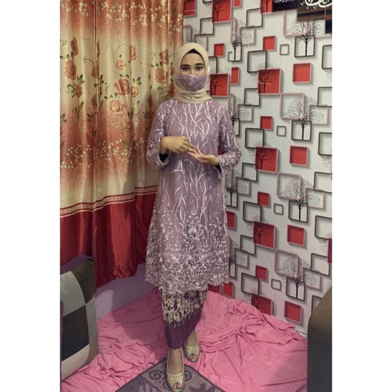 SETELAN KONDANGAN BAWAHAN ROK PLISKET BATIK   / BAJU KEBAYA TUNIK REMAJA KEKINIAN   / BAJU KURUNG TU