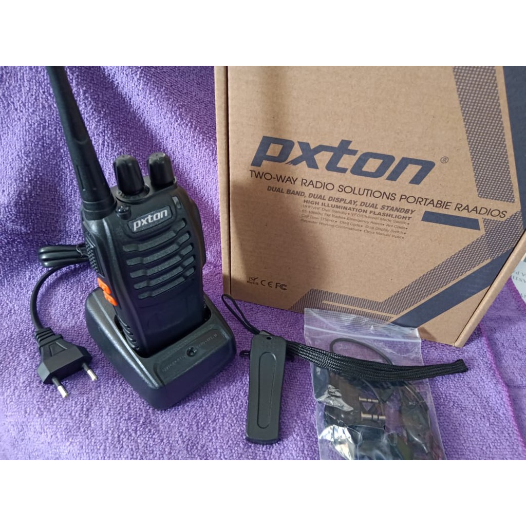 HT PXTON 1200X Walky Talk GARANSI 5 TAHUN Handy Talky