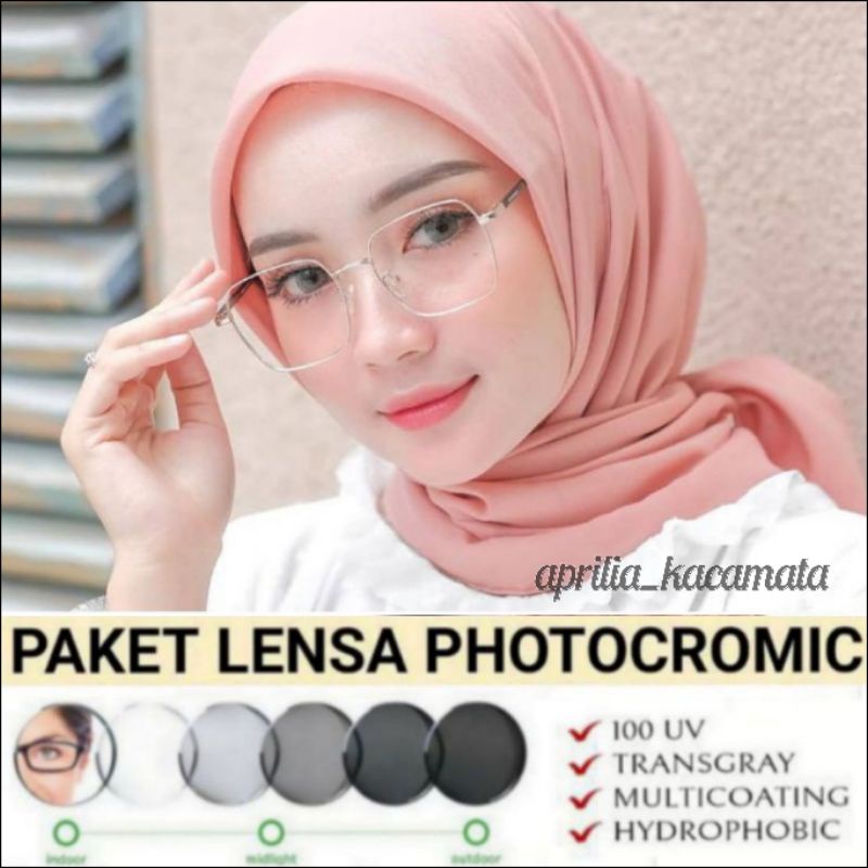 kacamata minus antiradiasi (paket frame+lensa) 8803 kacamata