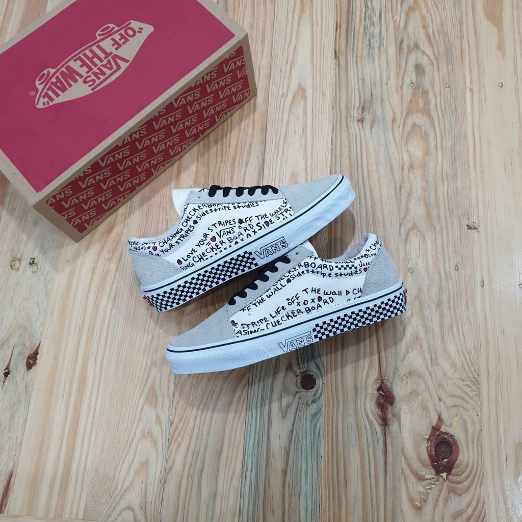 

Vans Old School DIY White