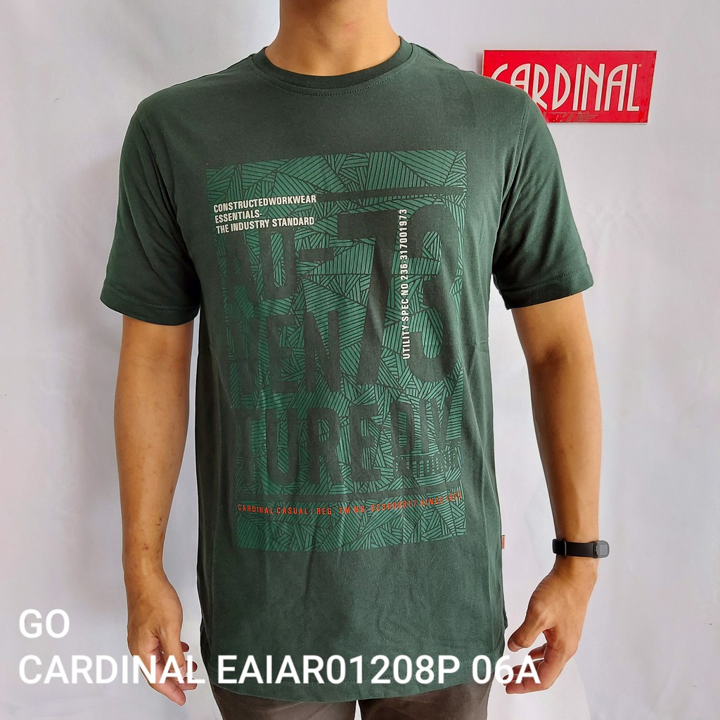 gof KCH CARDINAL KAOS T-Shirt COWOK REGULER Baju Cowok Kaos Cardinal