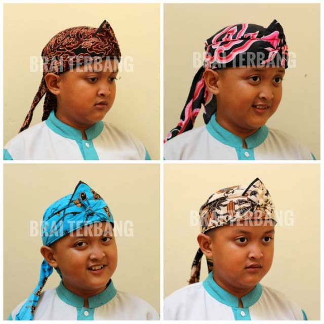Diskon Iket Totopong Blangkon Model Sunda Batik Anak kgxEYASj7XRzy