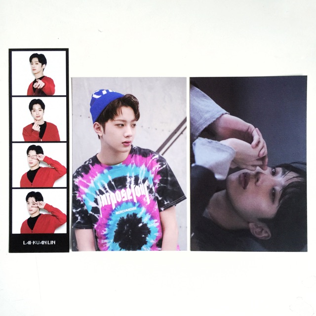 [SET] WANNA ONE LAI KUANLIN / GUANLIN PHOTO ESSAY VOL. 1 PHOTOSTRIP PHOTO FRAME PHOTOCARD PC
