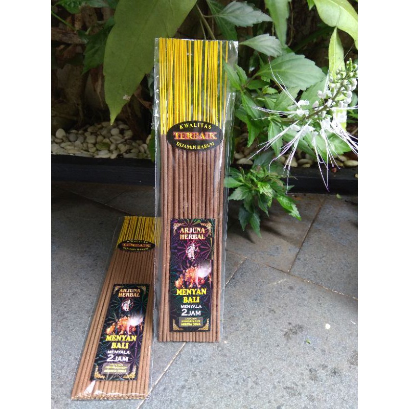 Terbaik Hio Dupa Full Harum Wangi Aromaterapi MENYAN BALI, abu dingin, menyala 2 jam, Dijamin Harum