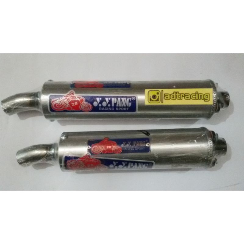 silencer yy pang original 25cm f1zr satria 2 tak