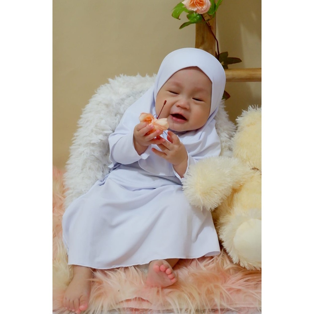 Kado Untuk Anak Perempuan I Gamis Bayi Lucu I Baju Gamis Bayi