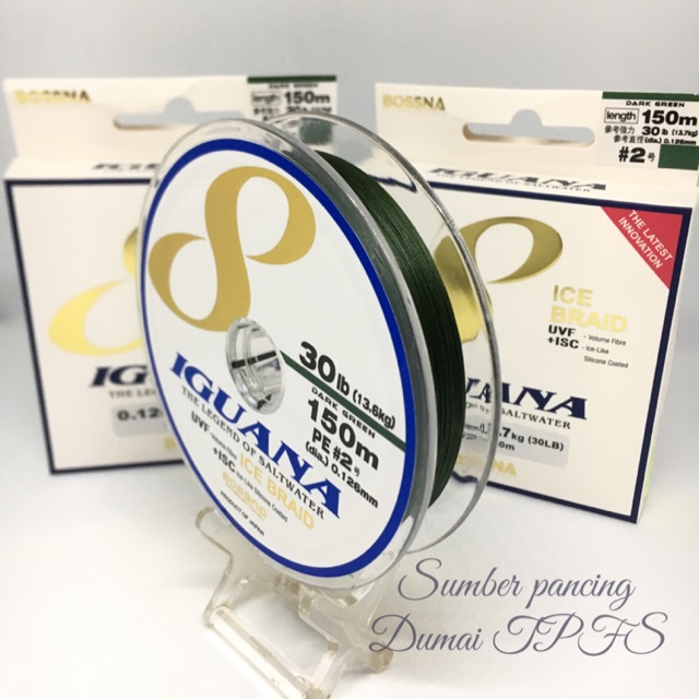 PE BOSSNA IGUANA X8 150Mtr